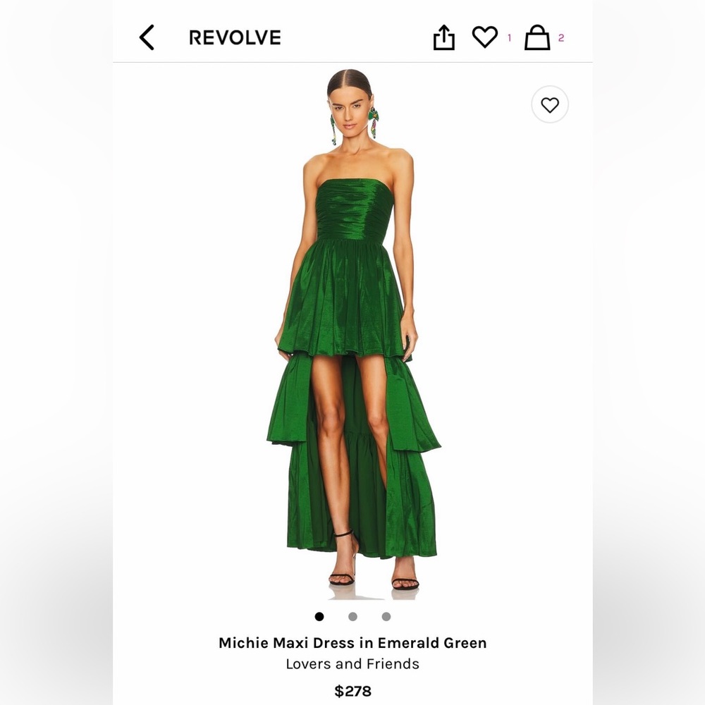 Lovers + friends michie maxi dress